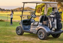 Yamaha lança gama de carros de golfe elétricos de 2025 com baterias de iões de lítio