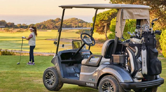 Yamaha lança gama de carros de golfe elétricos de 2025 com baterias de iões de lítio