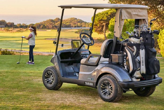 Yamaha lança gama de carros de golfe elétricos de 2025 com baterias de iões de lítio