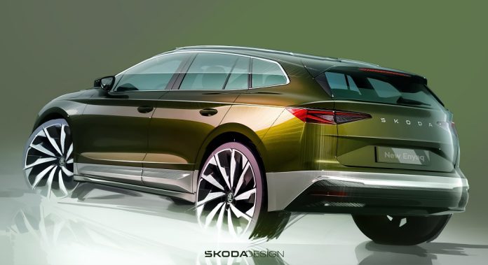 Novo Enyaq totalmente elétrico da Skoda