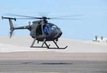 Boeing realiza primeiro voo do primeiro helicóptero AH-6 Little Bird a fornecer à Tailândia