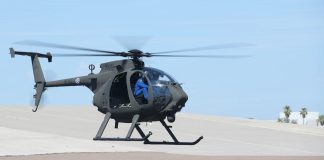 Boeing realiza primeiro voo do primeiro helicóptero AH-6 Little Bird a fornecer à Tailândia