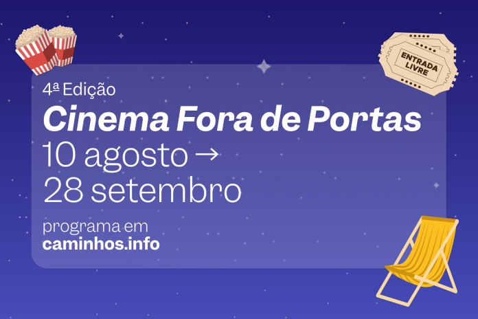 Cinema Fora de Portas em Coimbra com filmes ao ar livre pelo concelho