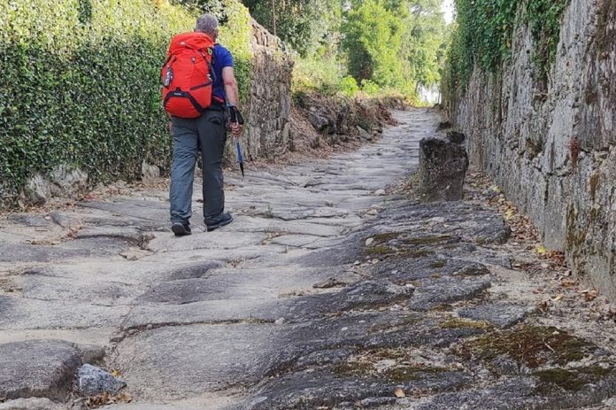 De Braga o Caminho da Geira a Santiago está a atrair cada vez mais peregrinos