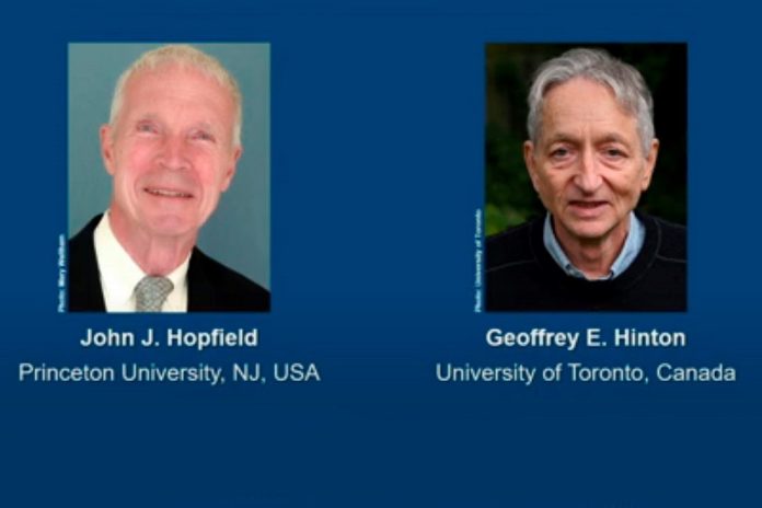 El Premio Nobel de Física 2024 fue otorgado a John J. Hopfield y Geoffrey E. Hinton por sus desarrollos en el campo del aprendizaje automático mediante redes neuronales artificiales