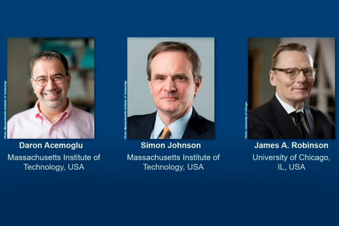 Daron Acemoglu, Simon Johnson e James A. Robinson reconhecidos com o Prémio Nobel da Economia 2024