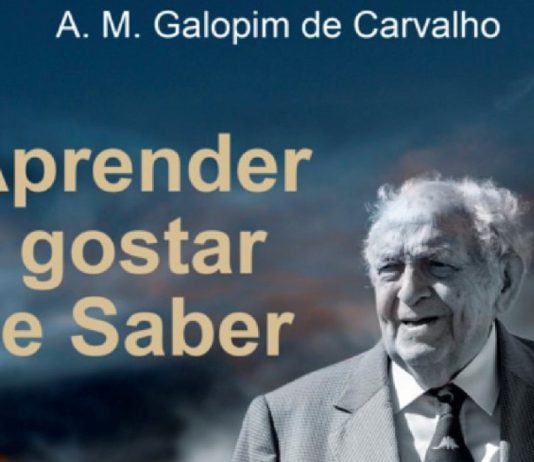 Livro "Aprender a gostar de saber" de Galopim de Carvalho