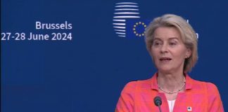 Ursula von der Leyen defende forte investimento na defesa na União Europeia