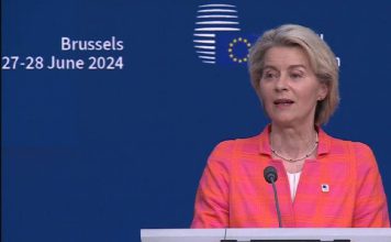 Ursula von der Leyen defende forte investimento na defesa na União Europeia